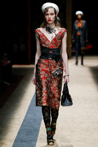 prada , fall fashion week , statement , necklace