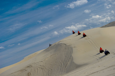 sand dunes , nsw, quad biking, nelsons bay 