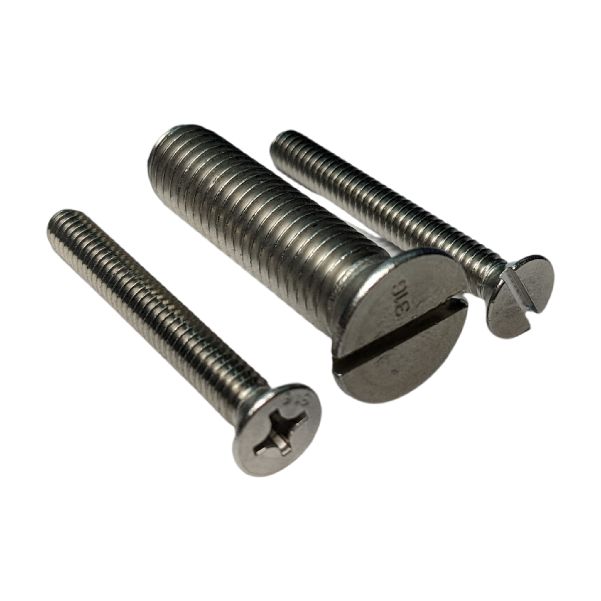 Flat Head Stainless Steel Machine Screw, Fair Wind Fasteners