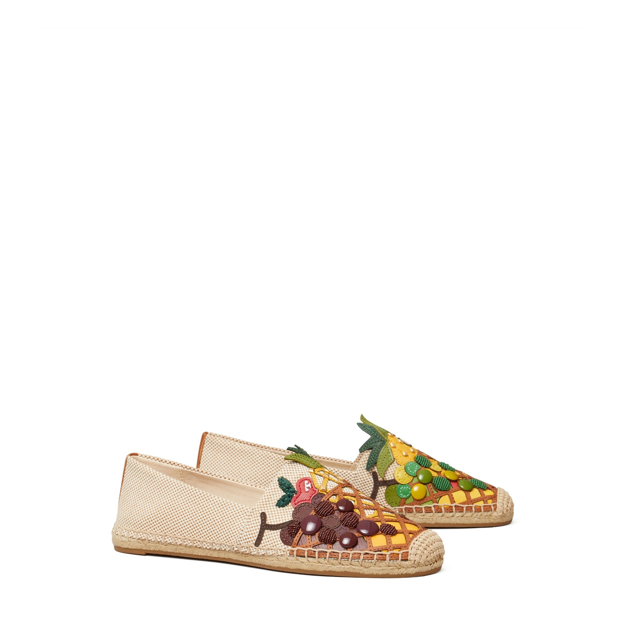 Fruit Espadrille - Tan/Cream/Ambra/Multi – OnTheList AU