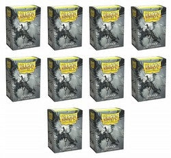 Dragon Shield Sleeves: Matte Dual - Justice Display (100 ct x10)