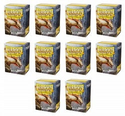 Dragon Shield Sleeves: Standard- Classic White Display (100 ct x10)