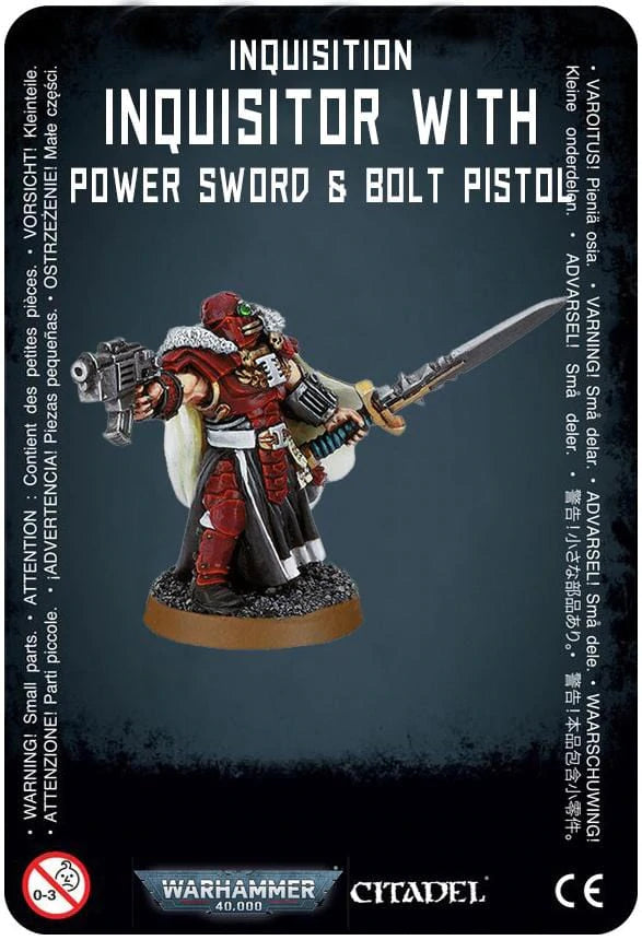 Inquisitor Power Sword Bolt Pistol Lazarus Games
