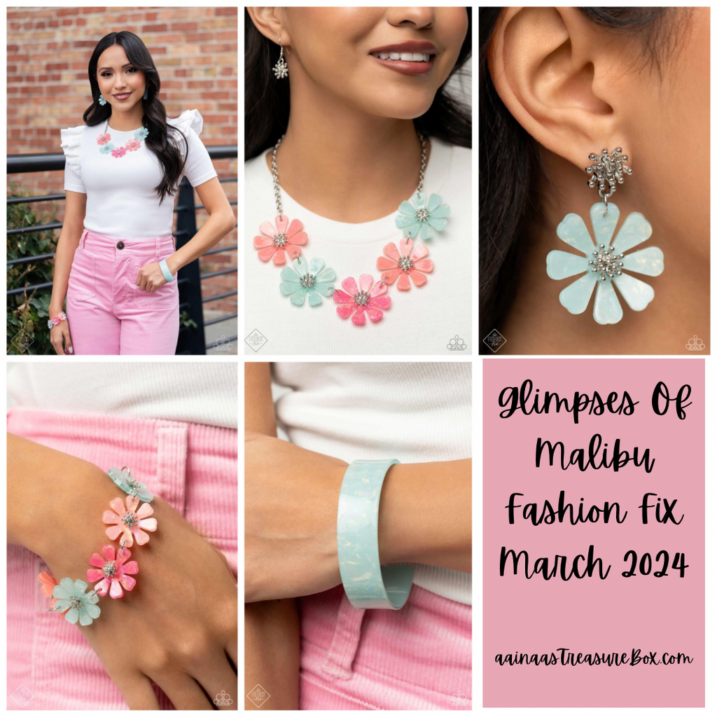 Glimpses of Malibu Fashion Fix March 2024 Paparazzi Accessories