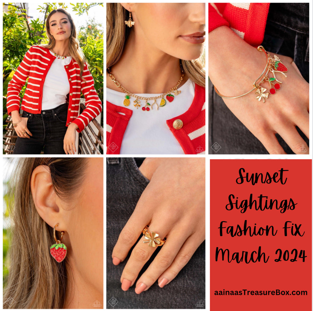 Sunset Sightings March 2024 Fashion Fix