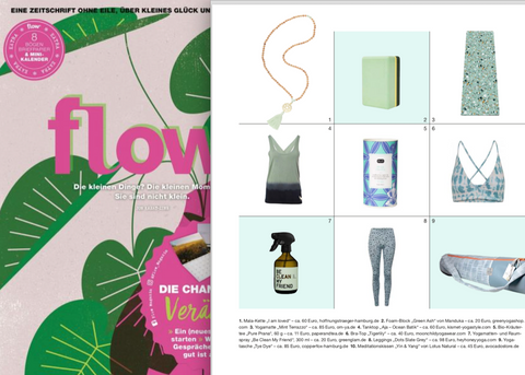 FLOW magazine page