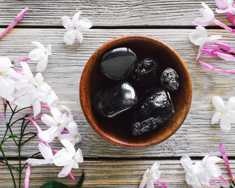 Obsidian healing crystal