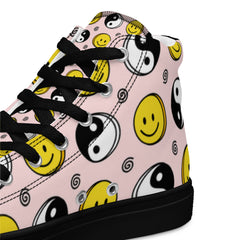 smile-high-top-canvas-shoes-bonotee