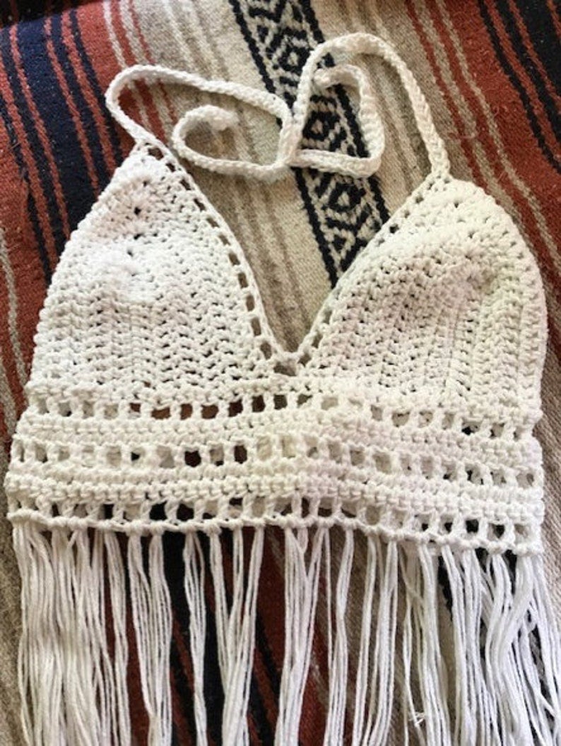 crochet fringe shirt