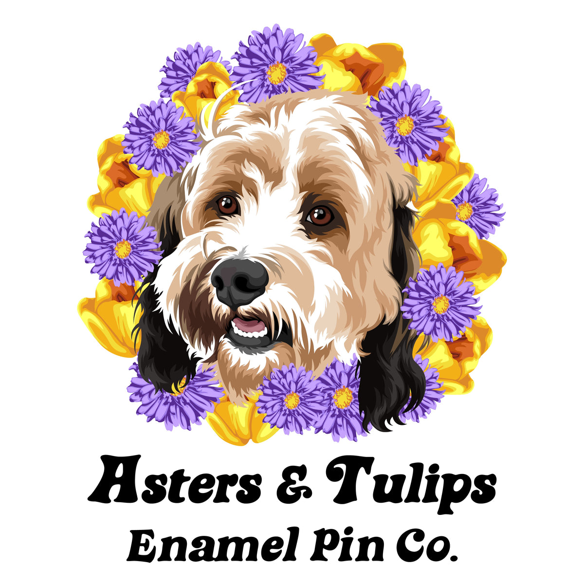 Asters & Tulips