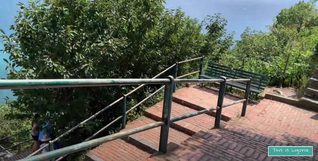 Corniglia scala stairs