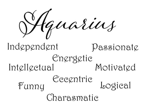 Aquarius character traits