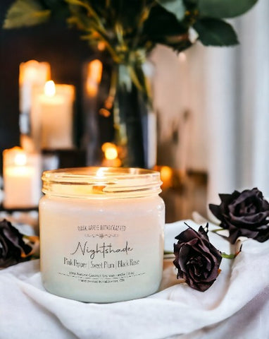 Nightshade, spring summer inspired candle