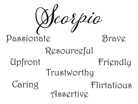 Scorpio character traits