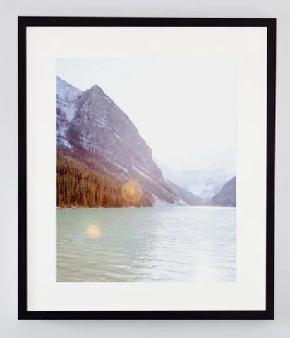 jennifer squires mountain portrait photo for wall, with black frame