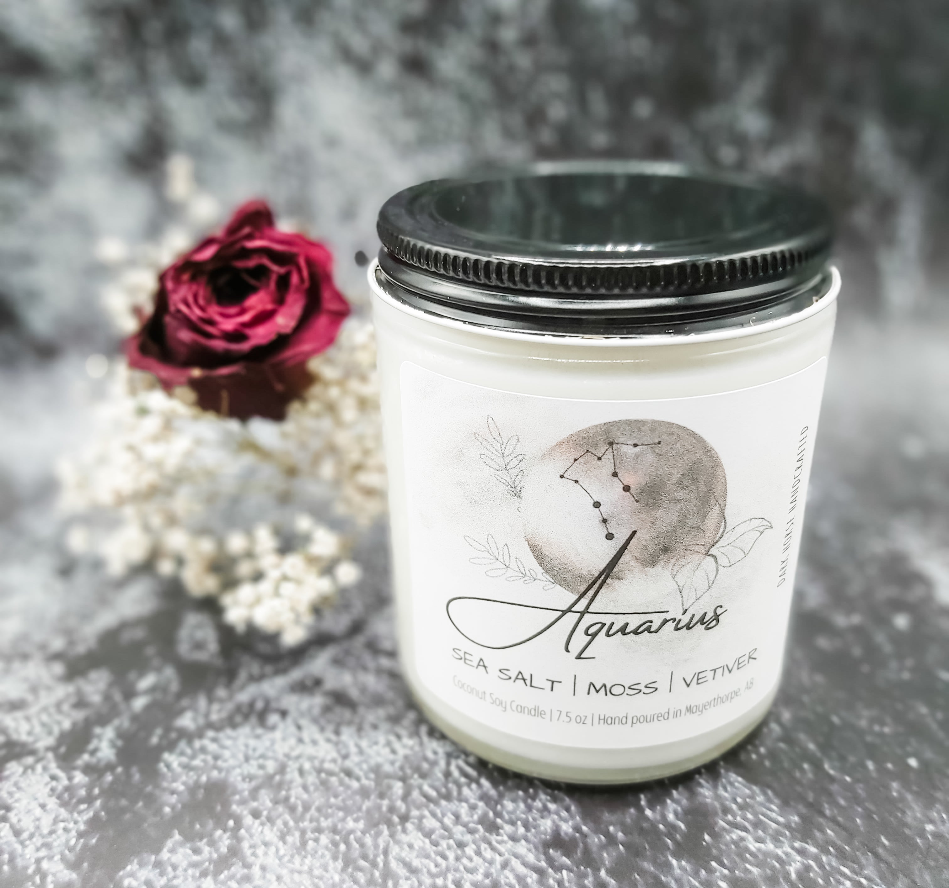 image for Aquarius - Zodiac Candle