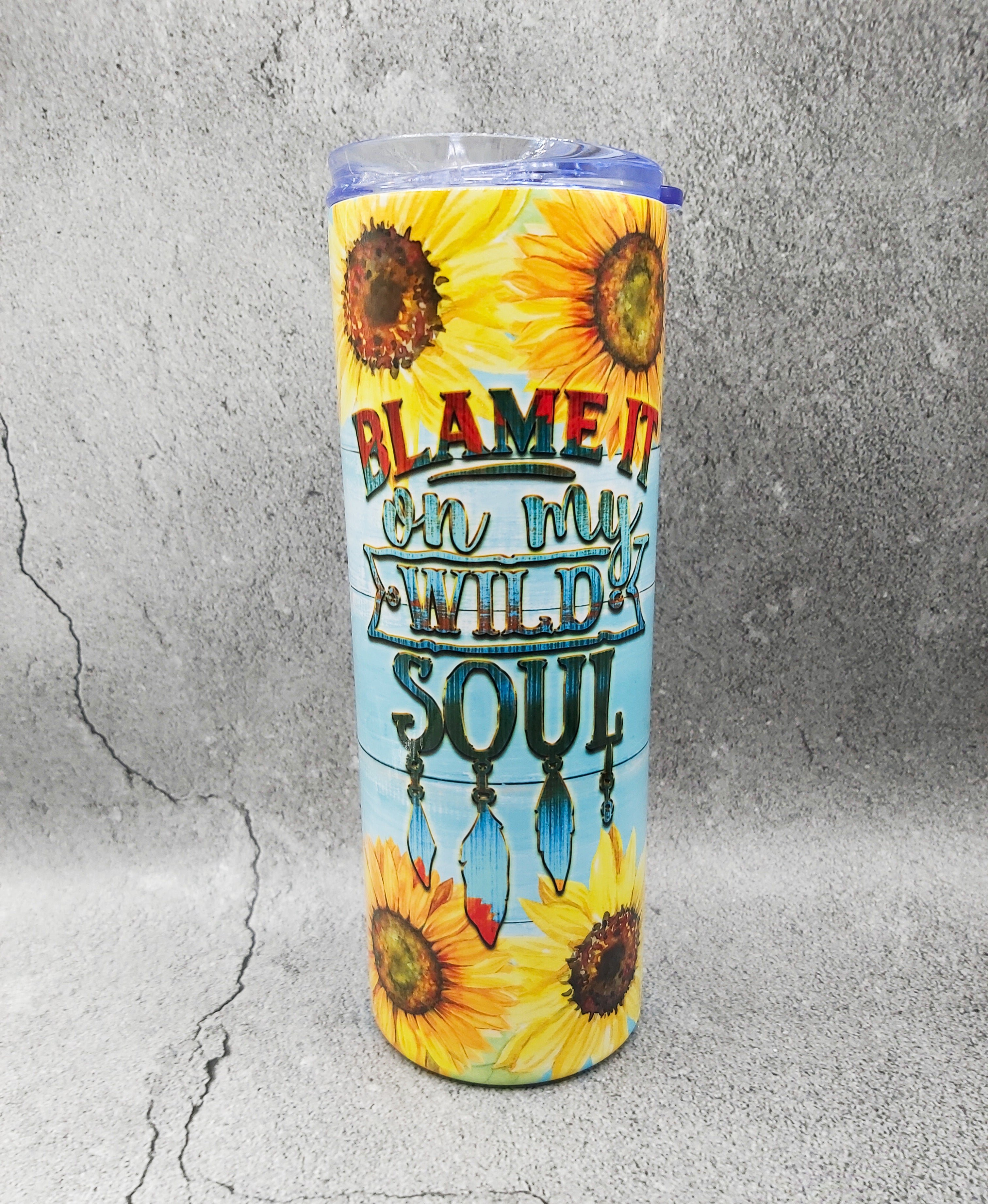 image for Blame it on my Wild Soul, Tumbler - 20 oz