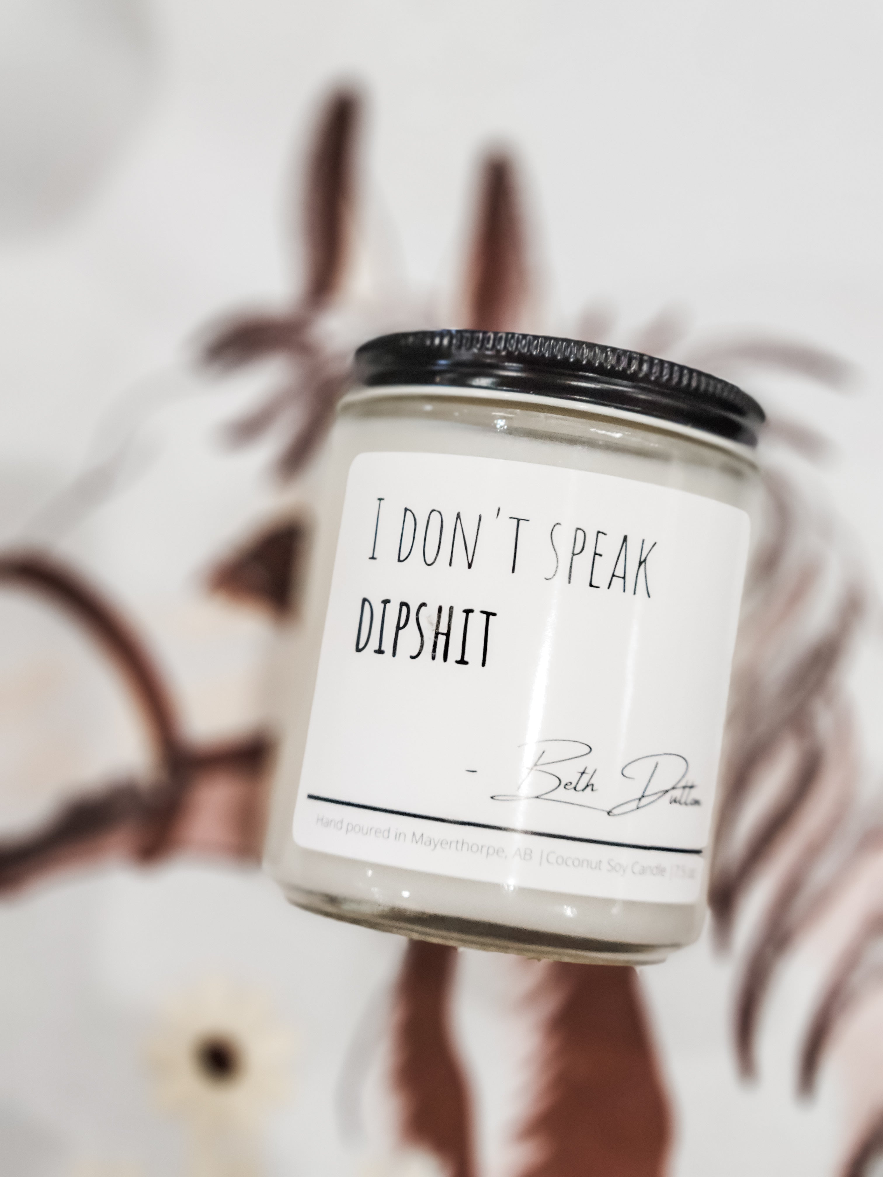 image for I Don't Speak Dipshit  - Naughty Candle