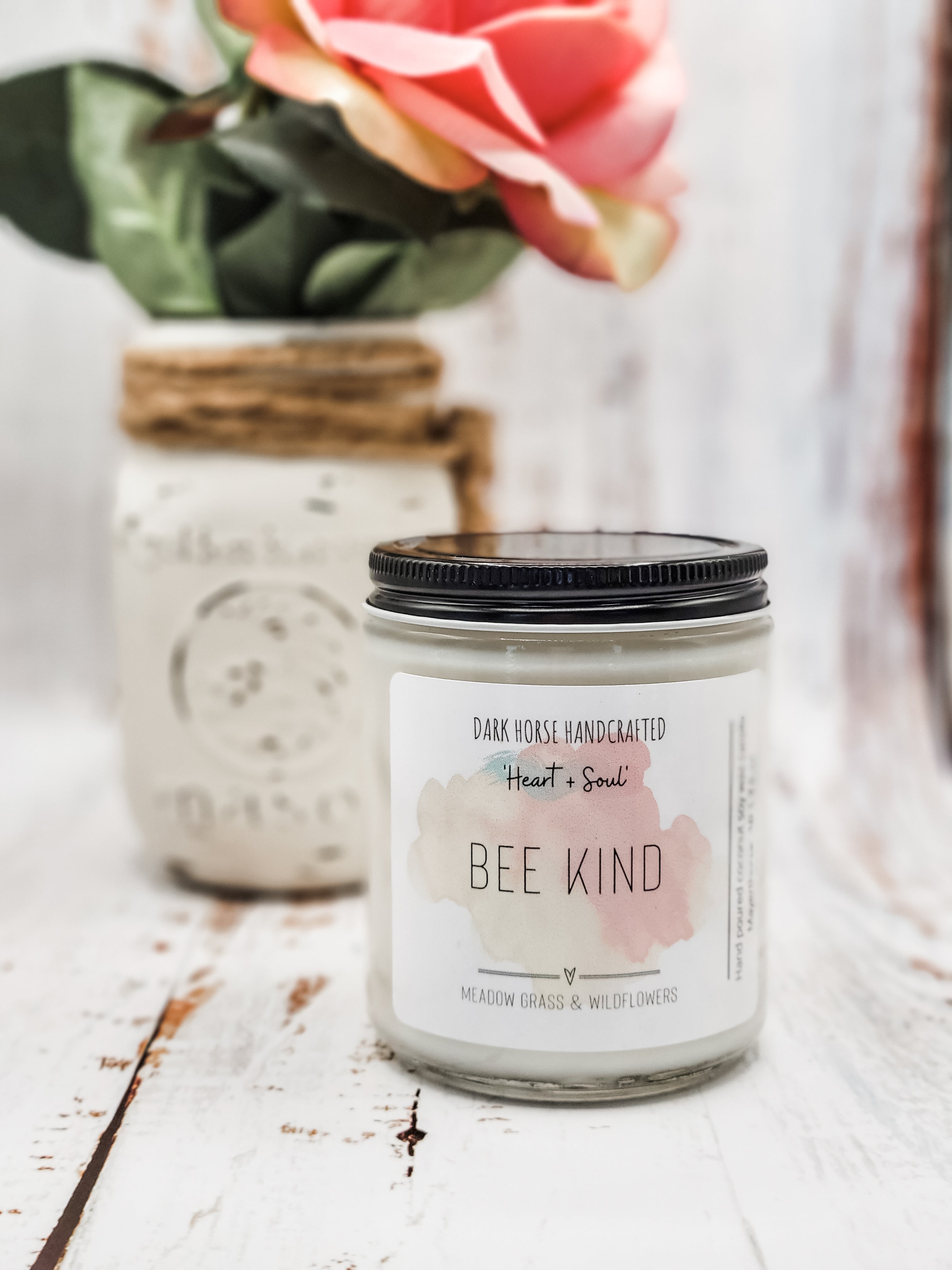 image for BEE KIND - Meadow & Wildflowers: Scented Soy Candle