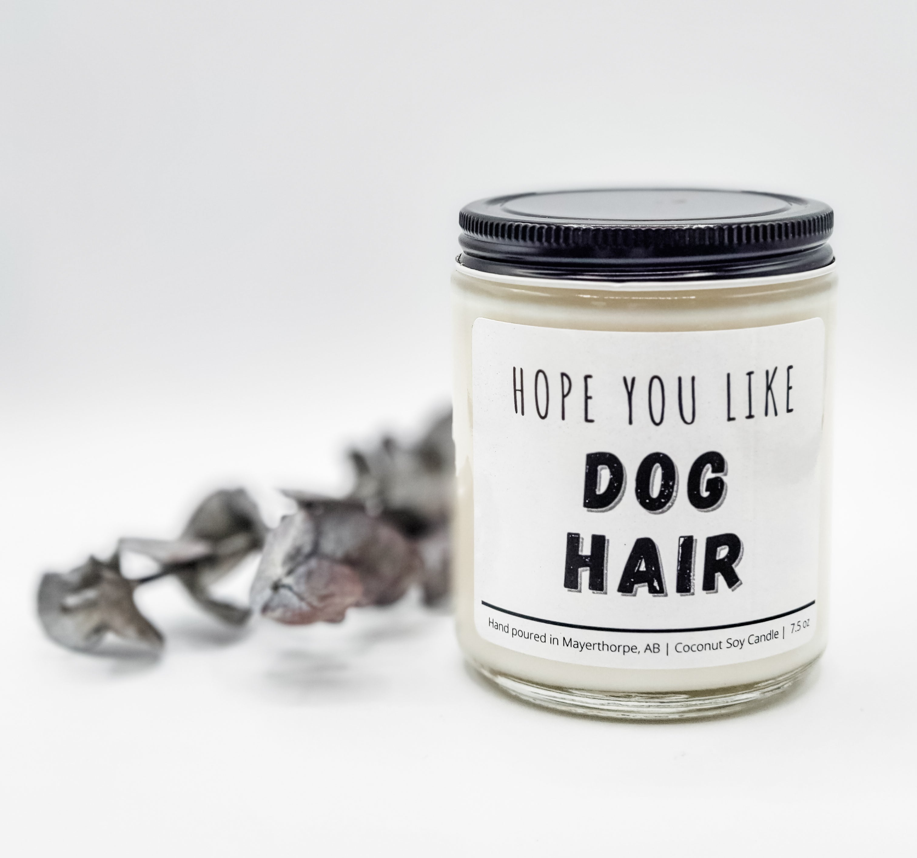 image for Hope you like Dog Hair - Naughty Candle