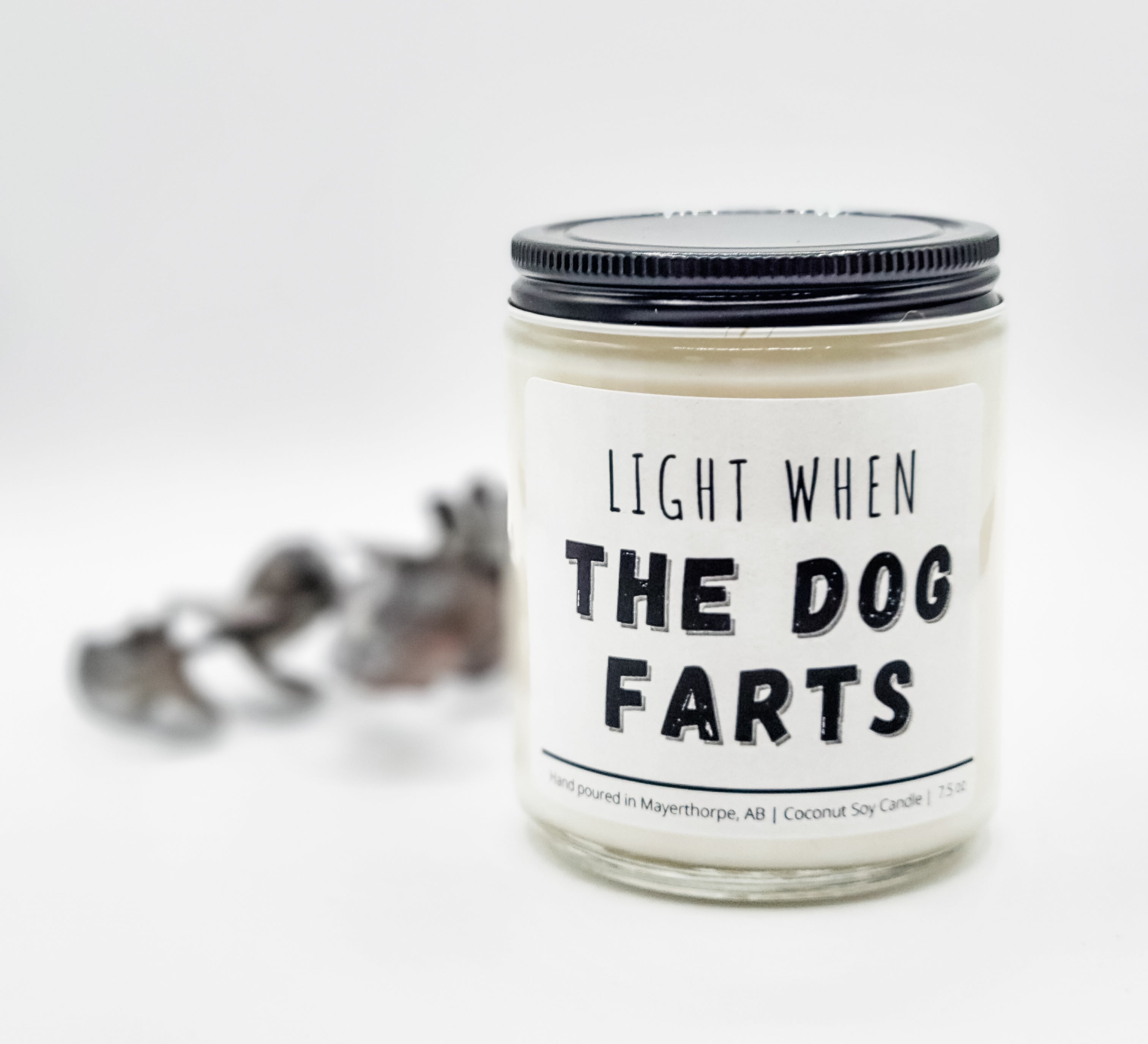 image for Light when the Dog Farts - Naughty Candle