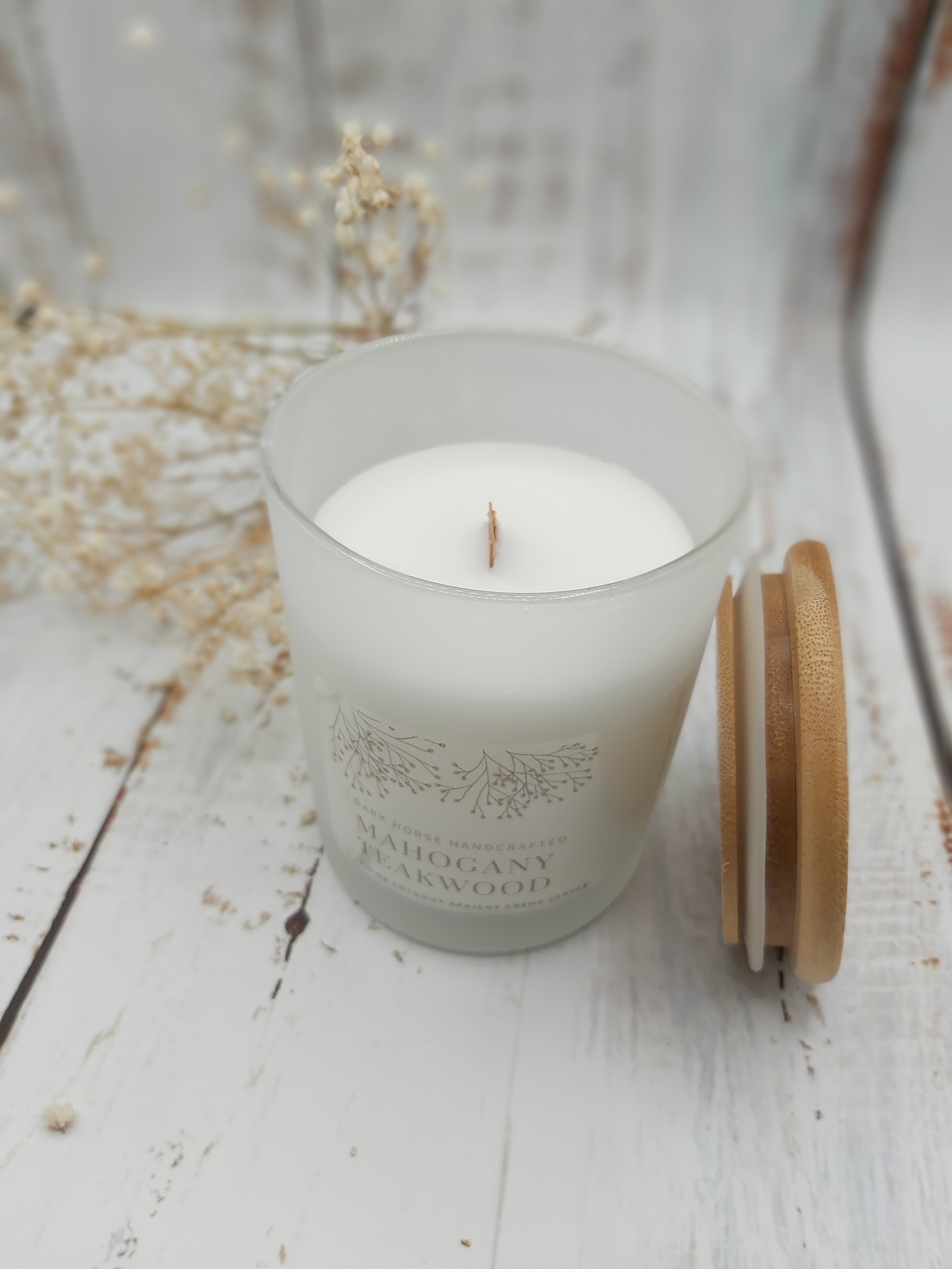 Teakwood and Mahogany Soy Candle – Simply Northwest