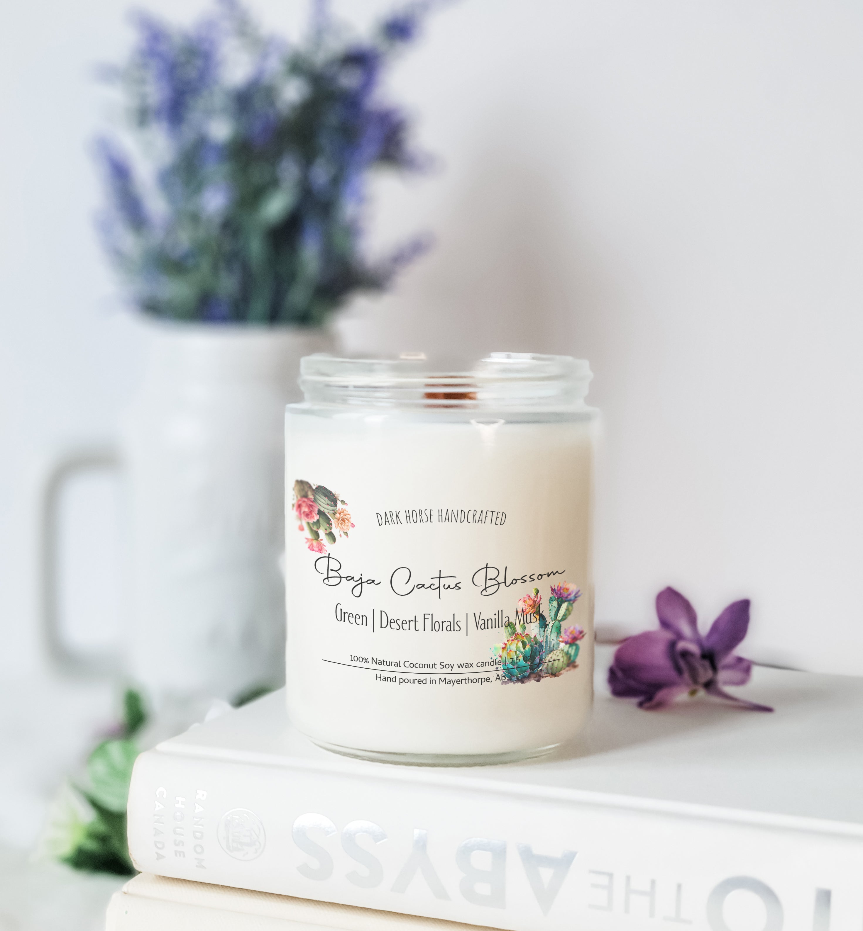 image for Baja Cactus Blossom - Scented Soy Candle