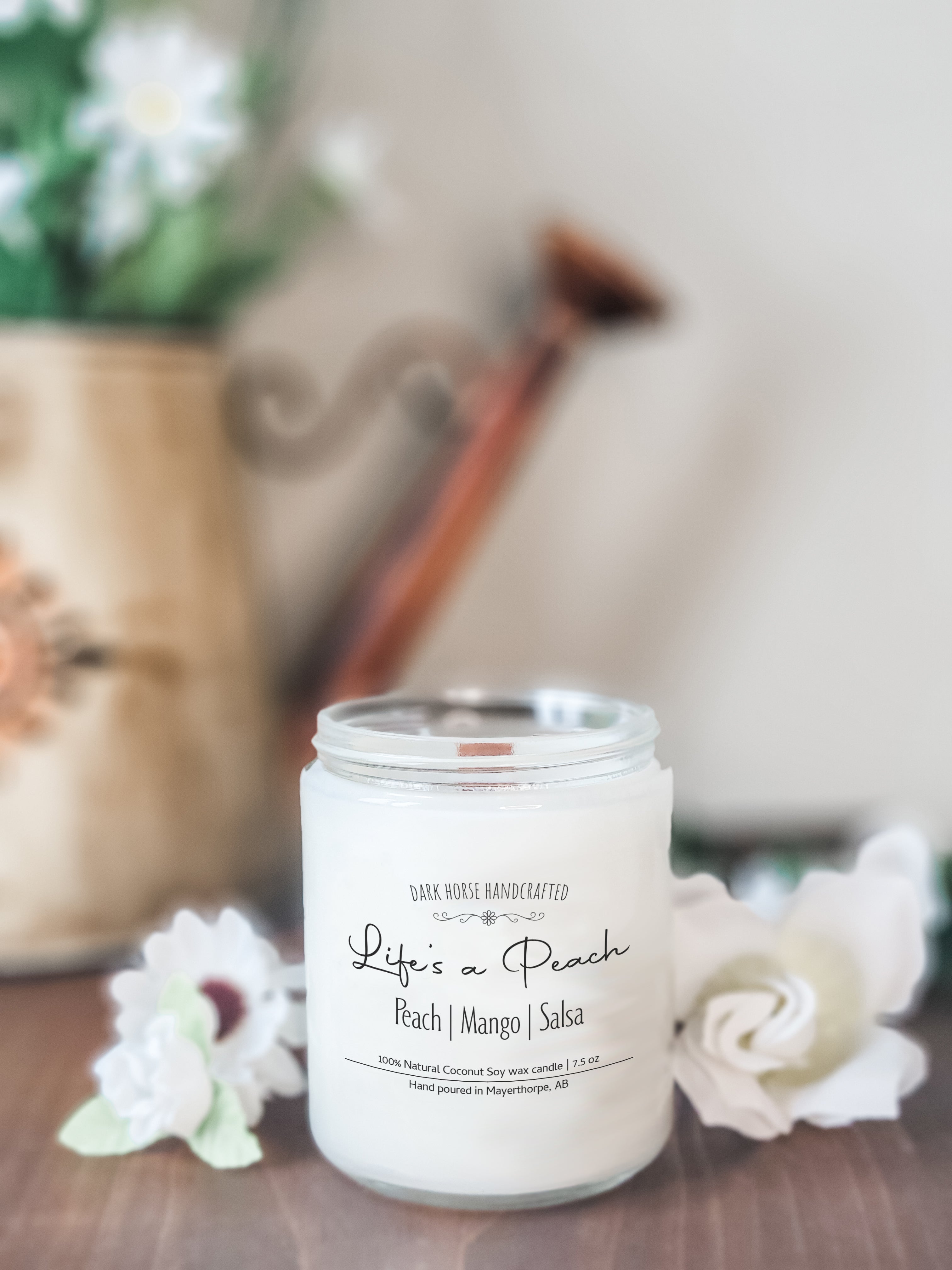 image for Life’s a Peach - Soy candle