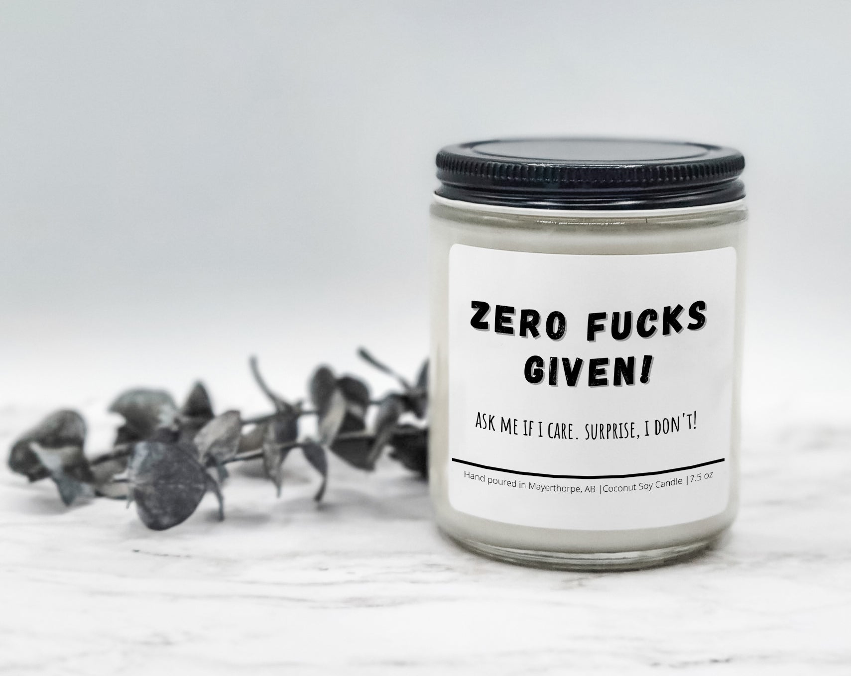 image for Zero Fucks Given - Naughty Candle