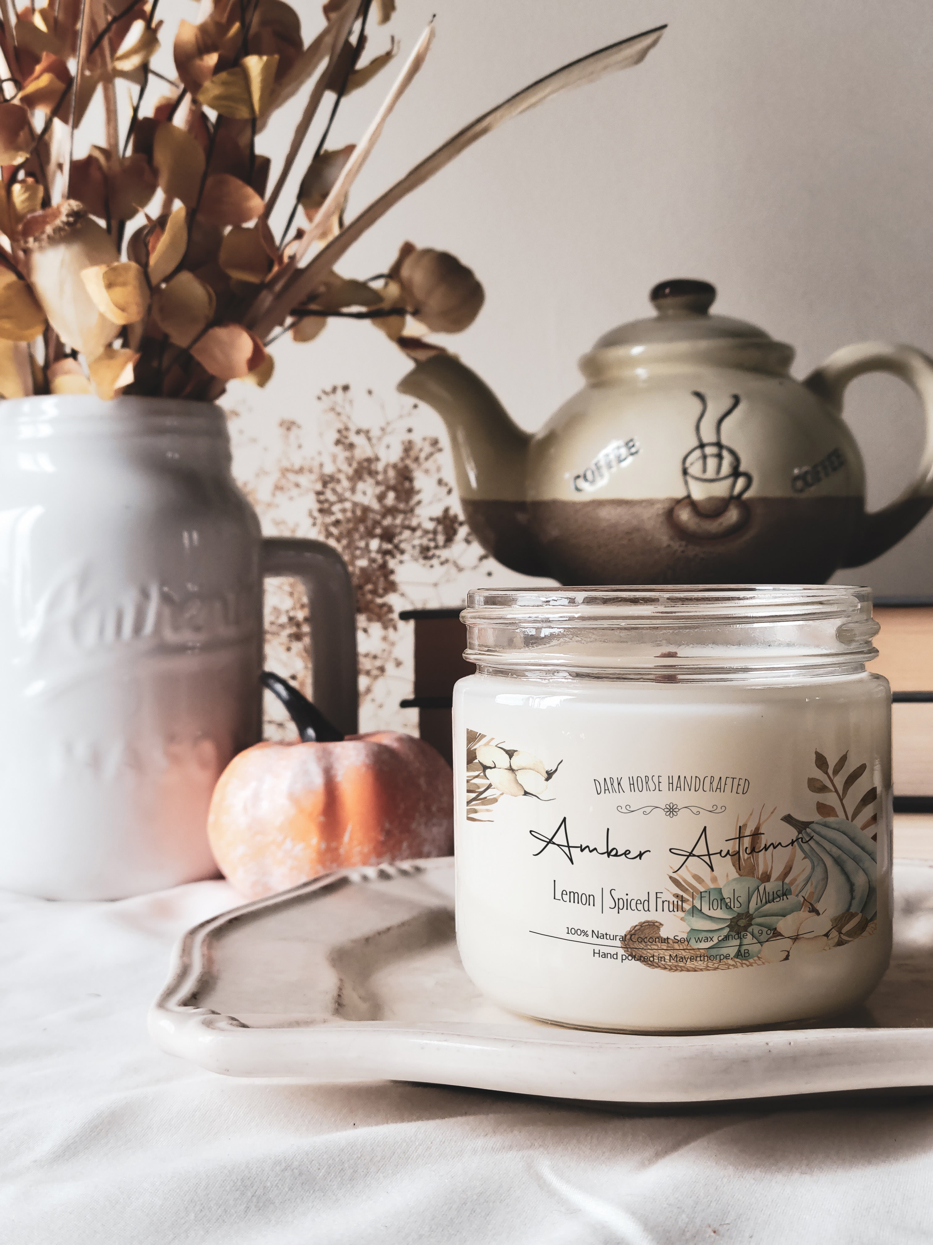 image for Amber Autumn - Fall Candle