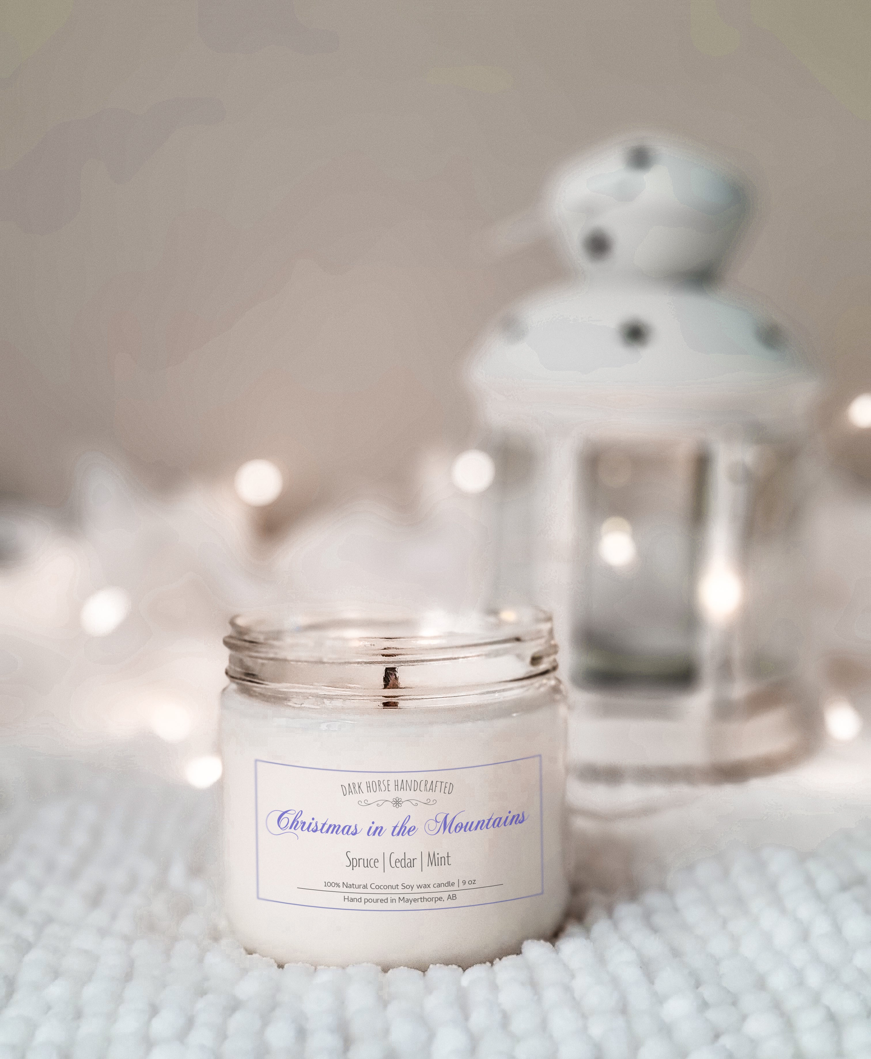 image for Christmas in the Mountains - Soy Candle