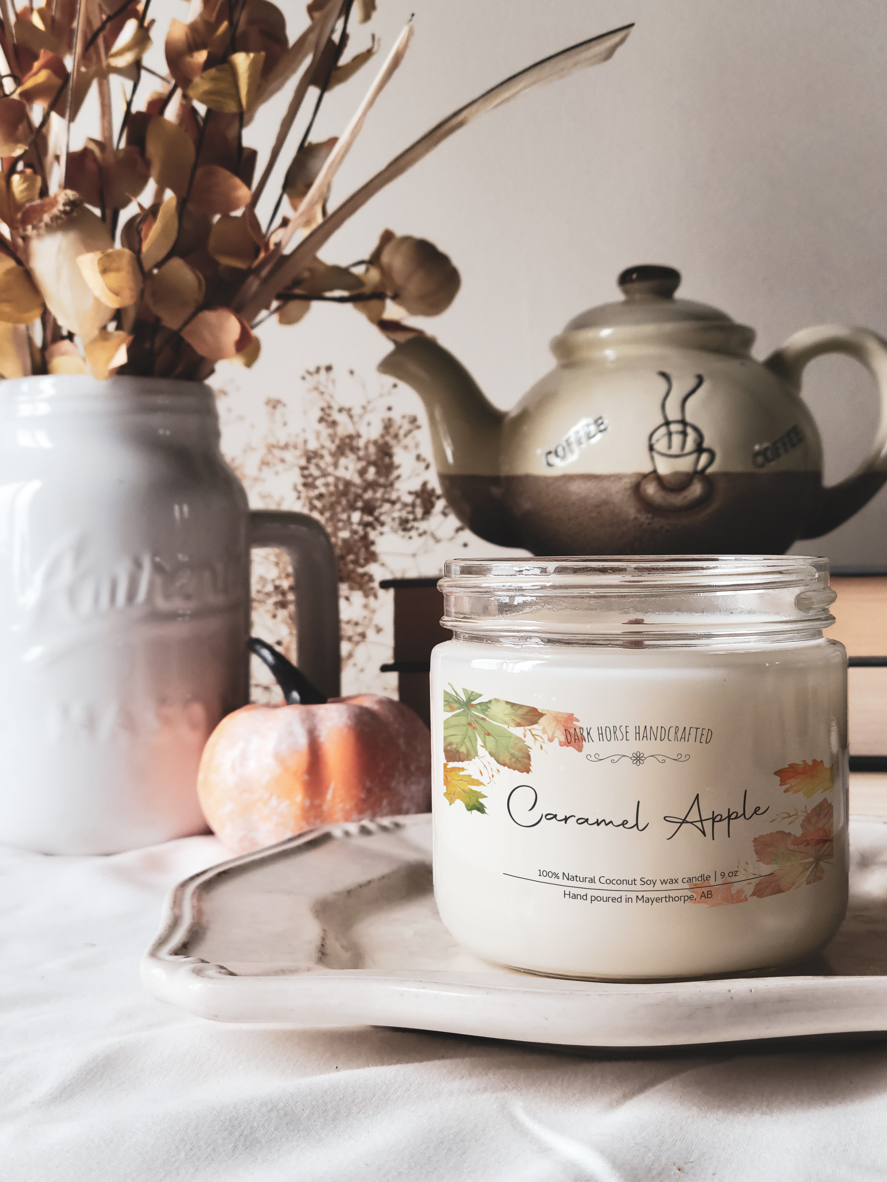 image for Caramel Apple - Fall Scented Soy Candle