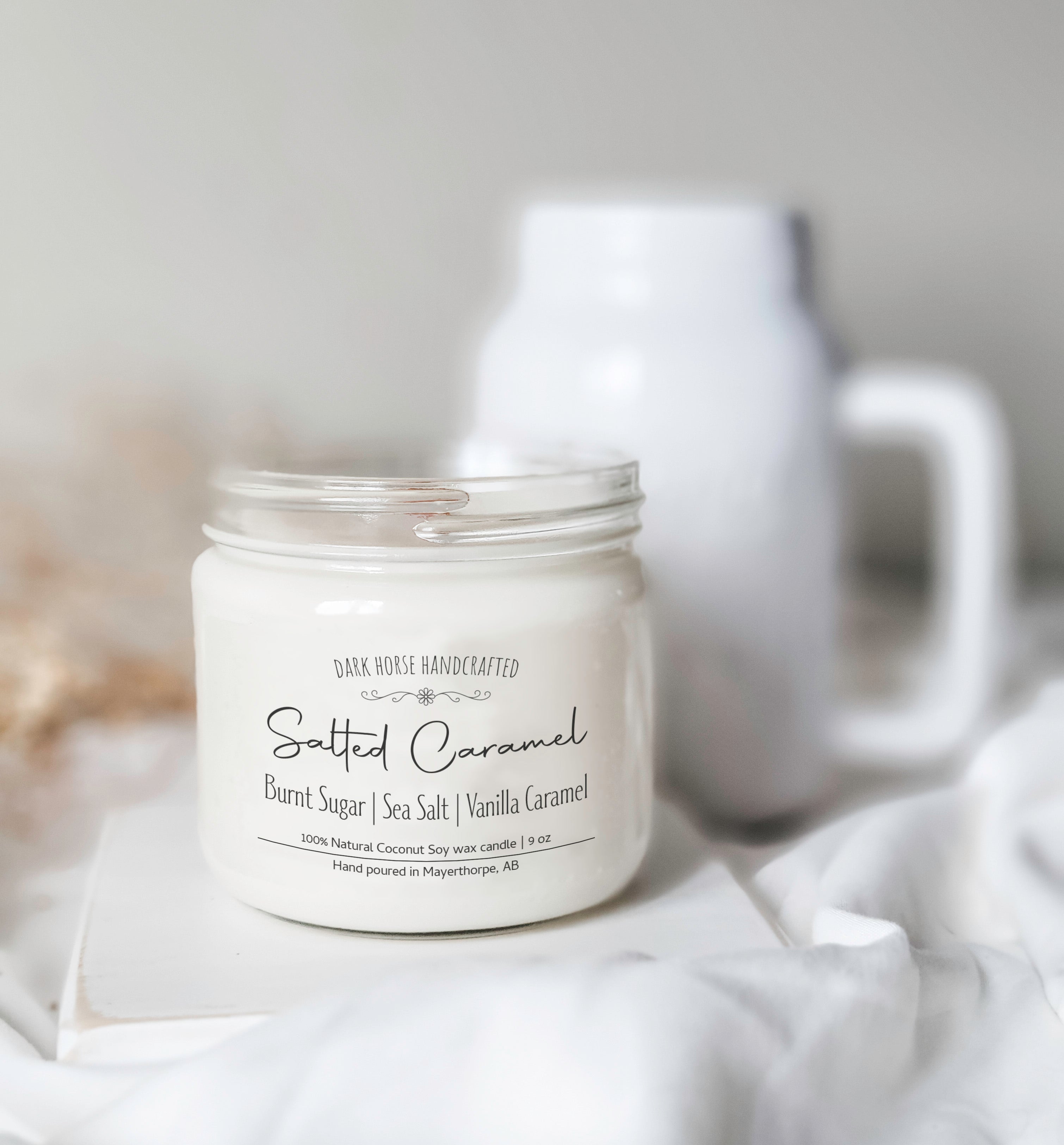 image for Salted Caramels - Scented Coconut Soy Candle