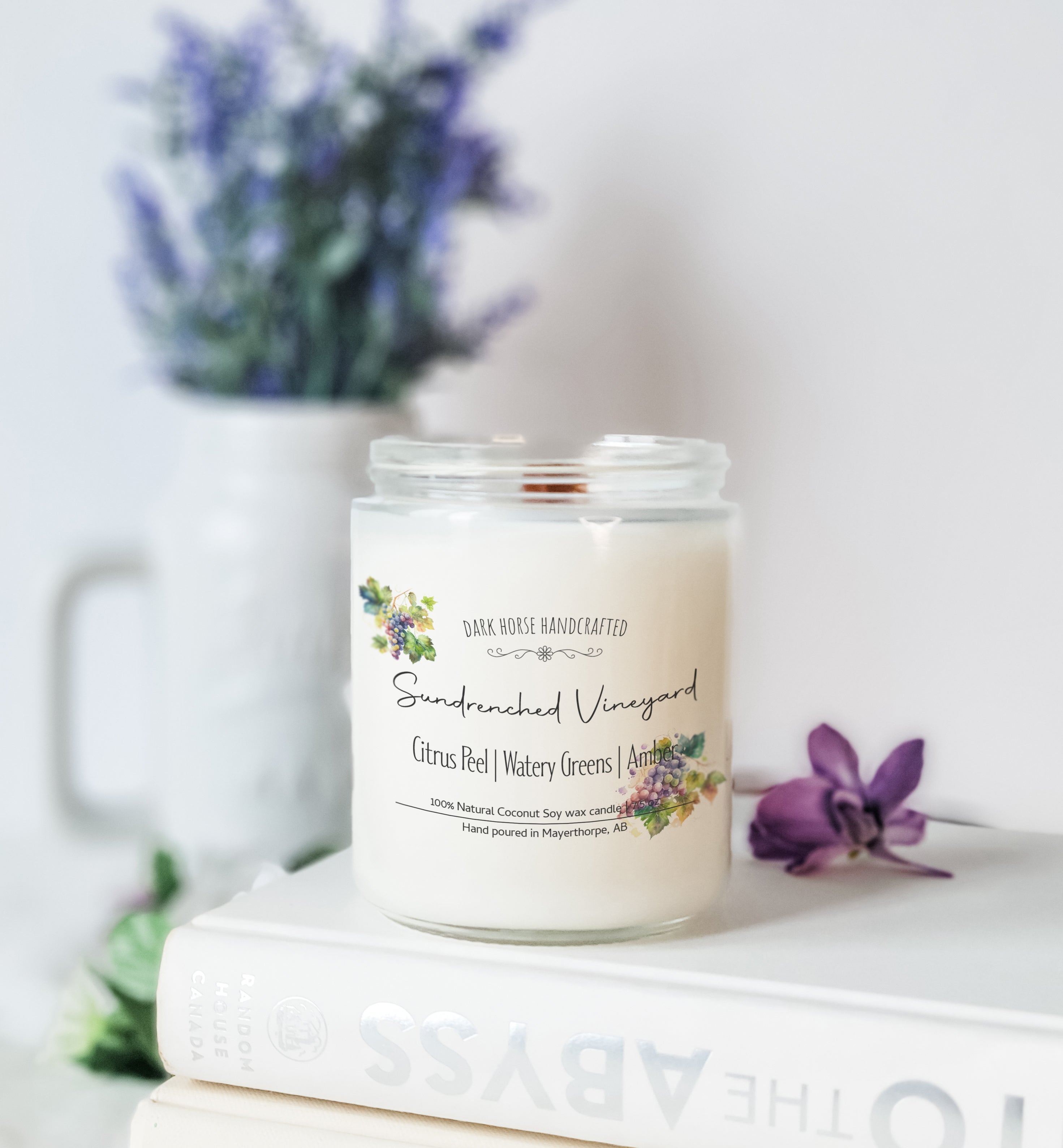 image for Sundrenched Vineyard - Scented Soy Candle