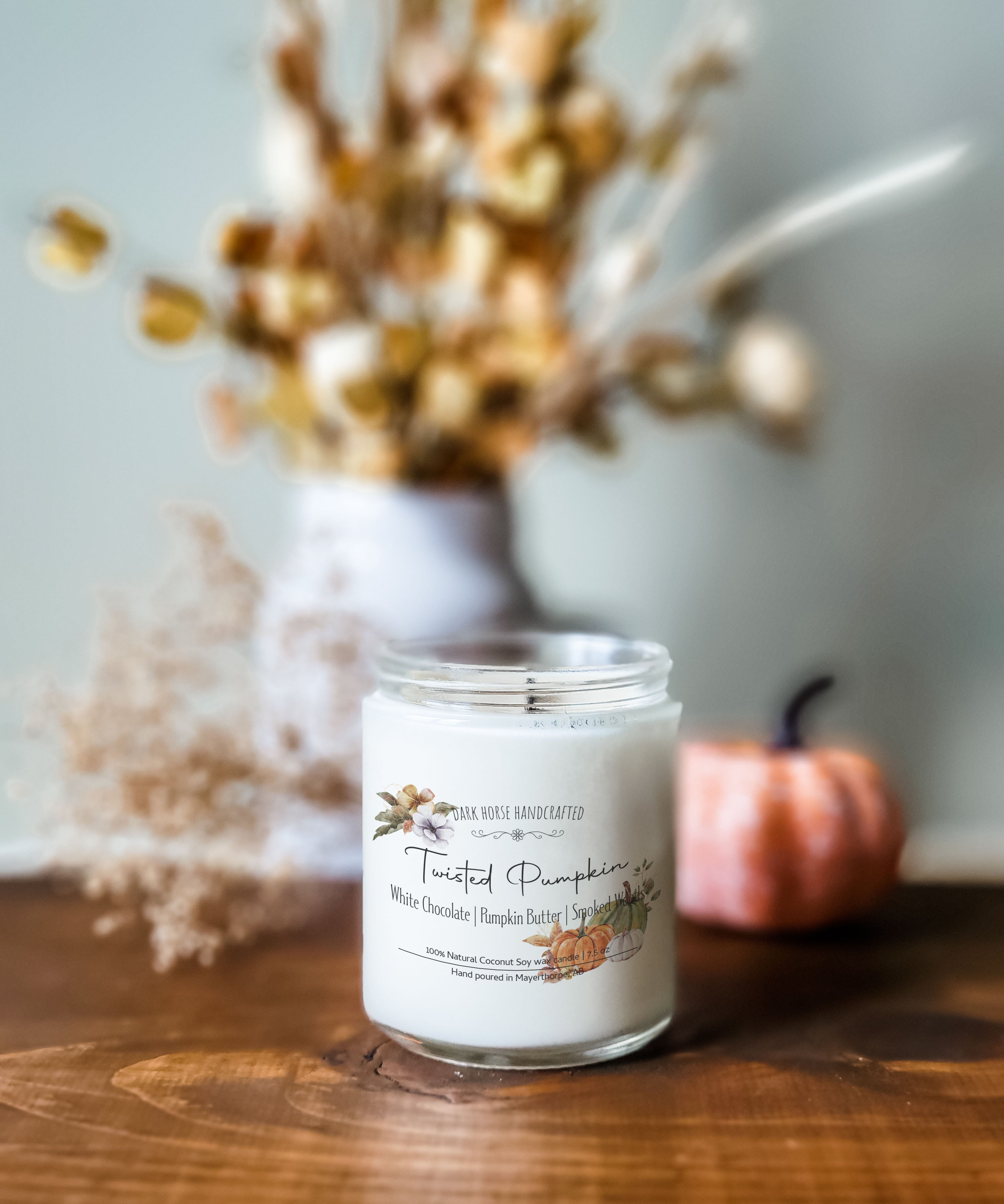 image for Twisted Pumpkin - Scented Soy Candle