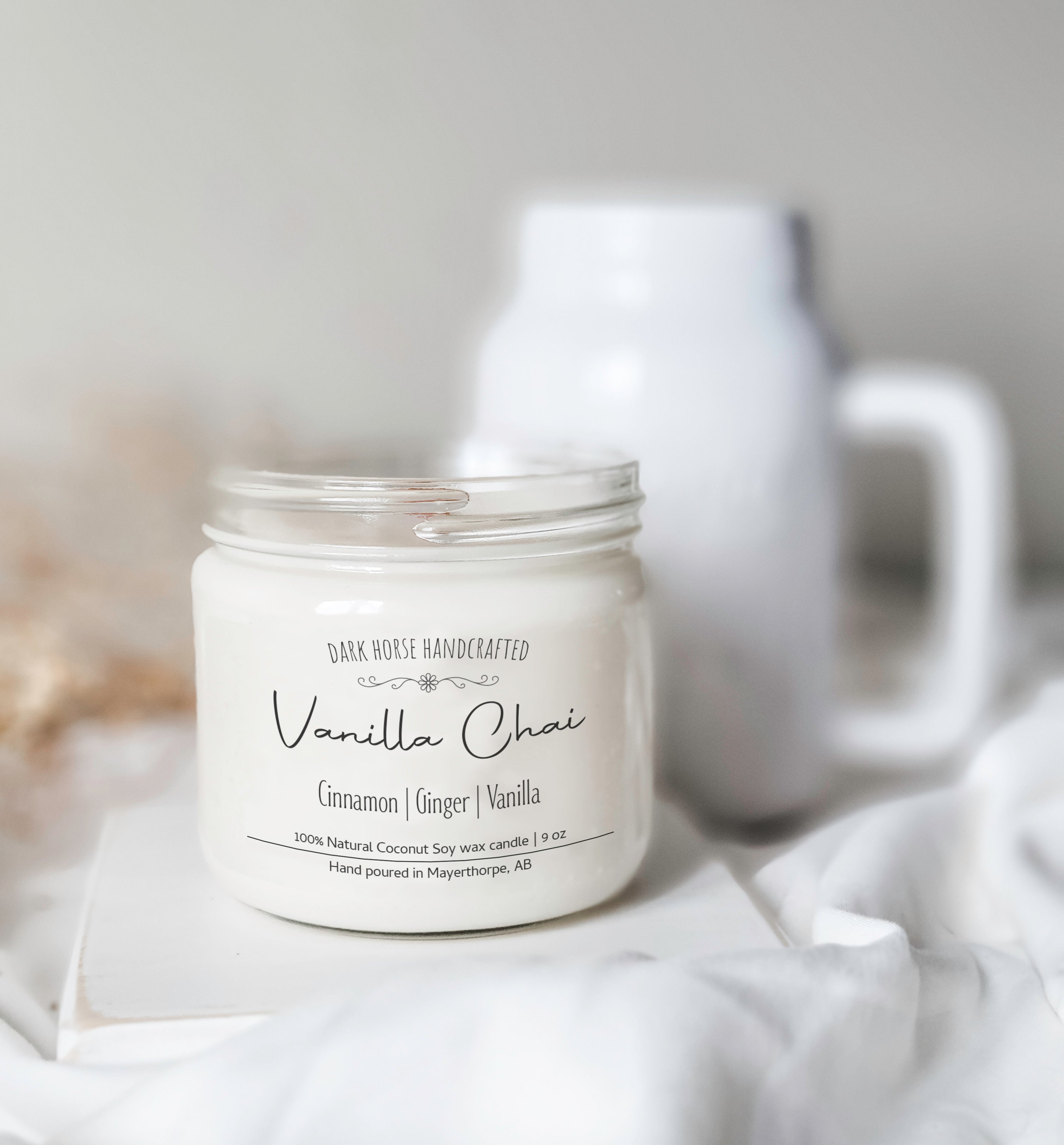 image for Vanilla Chai - Scented Coconut Soy Candle