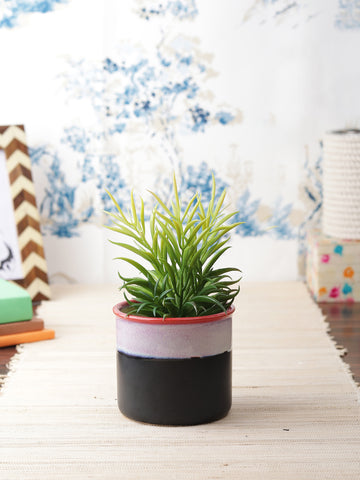 Small ceramic table top planters for home decor