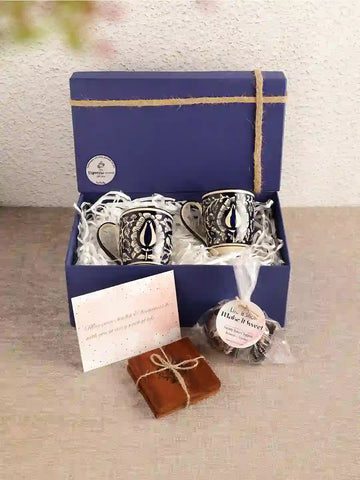 The Espresso Yourself Gift Box - Blue Mughal