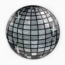 Disco Ball Glitter Pocket Mirror Nav Image 1