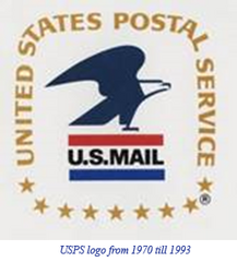 USPS logo from 1970 till 1993