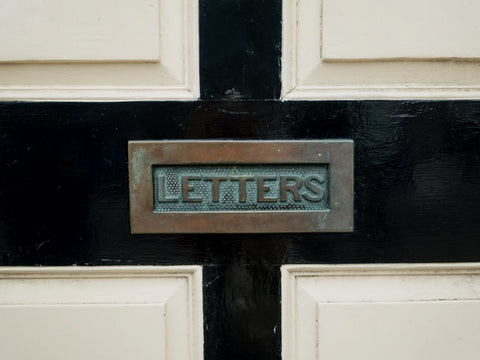 Letter box for USPS mail