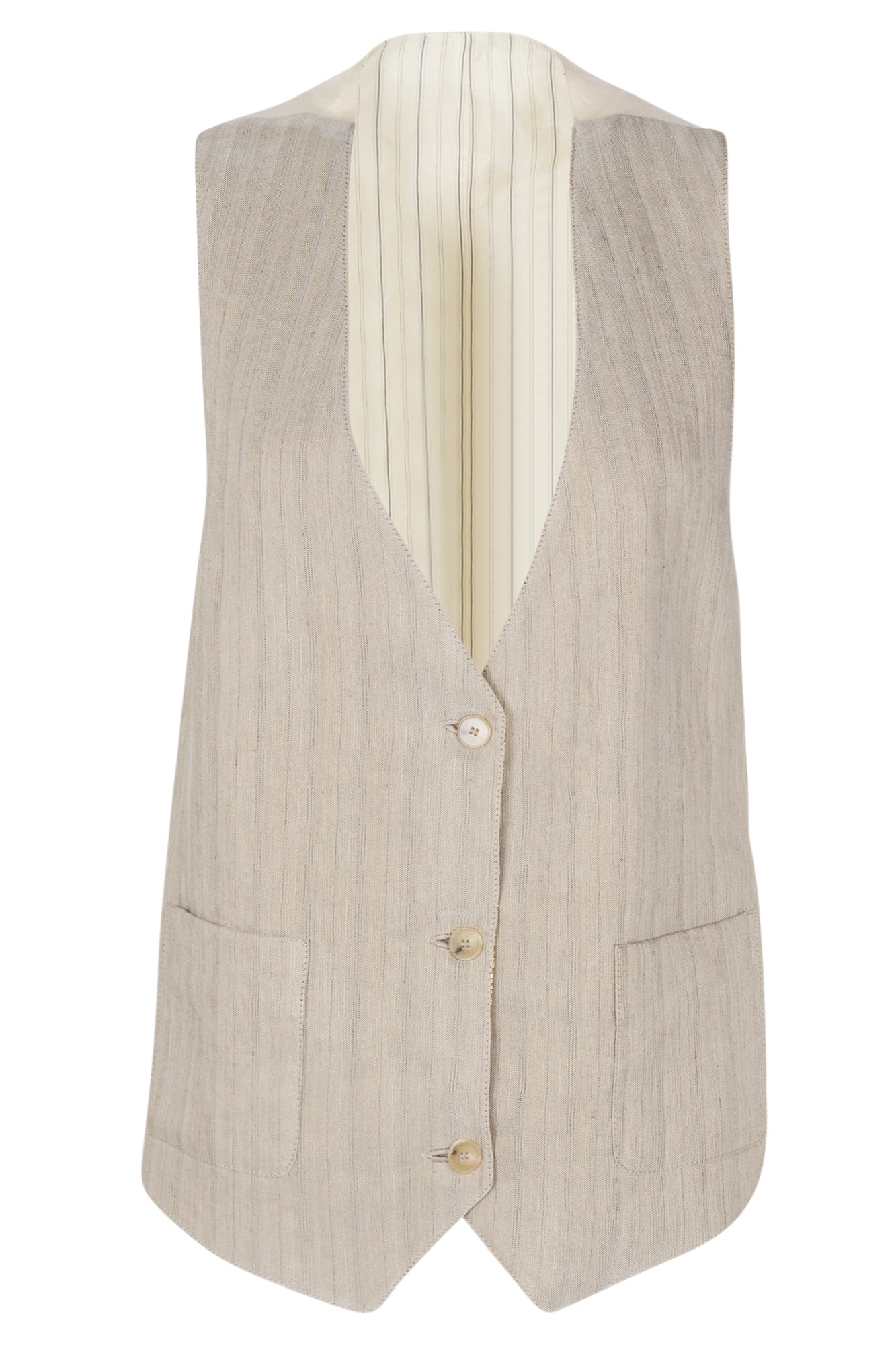 Alysi - Gilet - 430707 - Beige