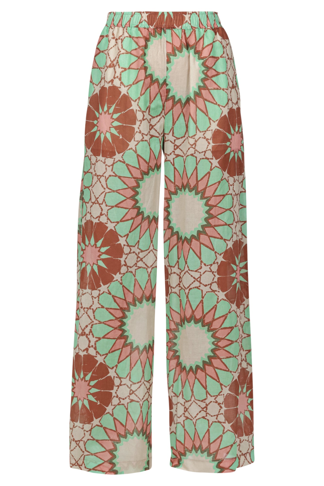 NIU - Pantalone - 431225 - Beige/Verde