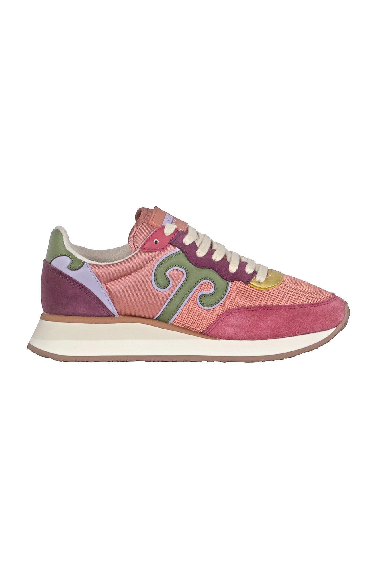 Wushu Ruyi - Sneakers - 431125 - Rosa/Verde