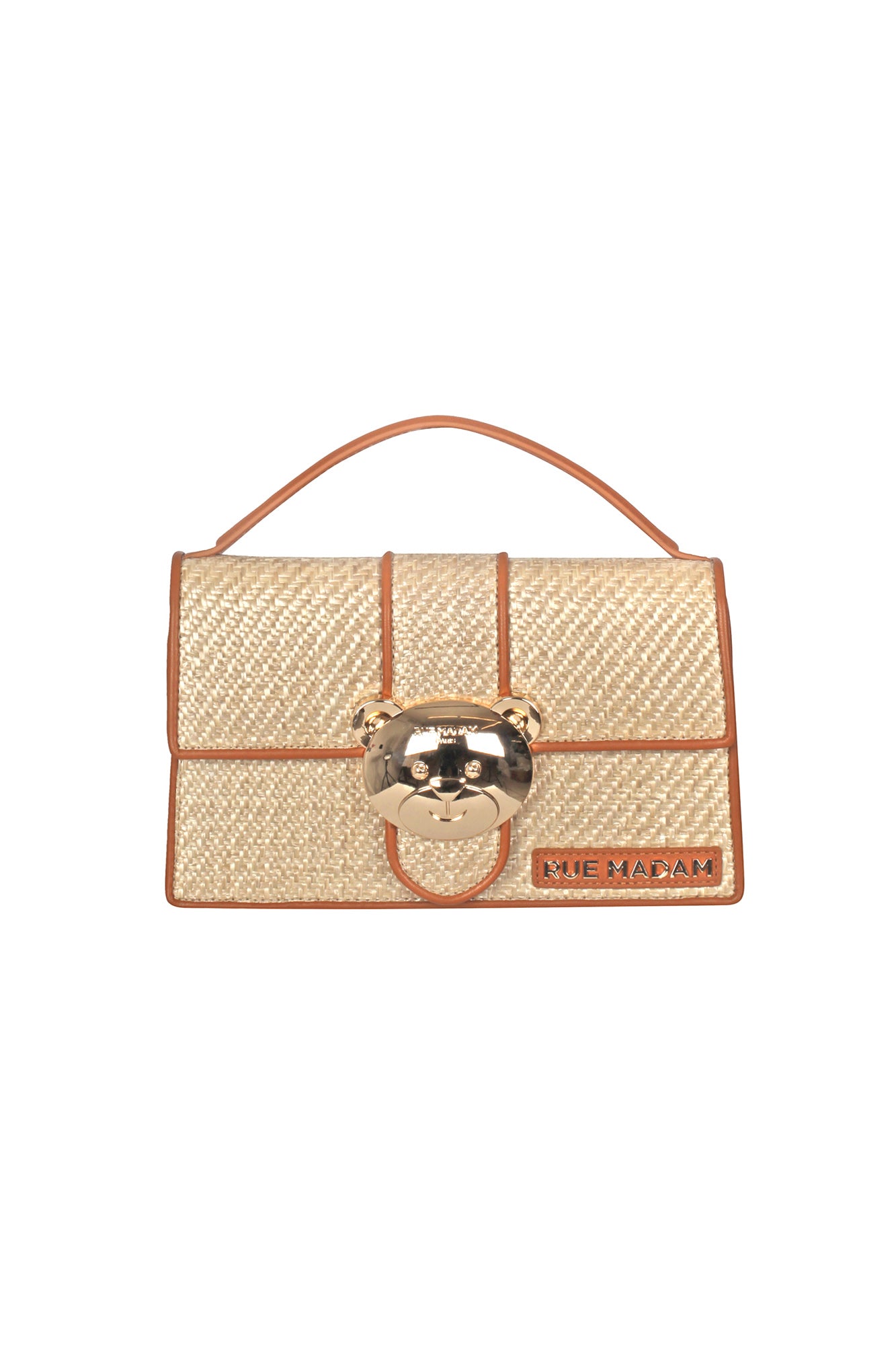 Rue Madam - Borsa piccola - 430996 - Beige/Cuoio