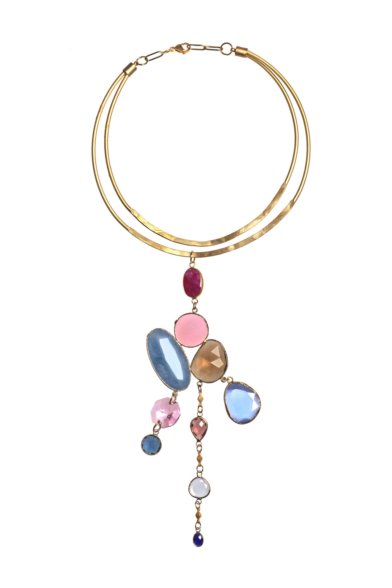 Optatum - Collana - 431436 - Rosa/Blu