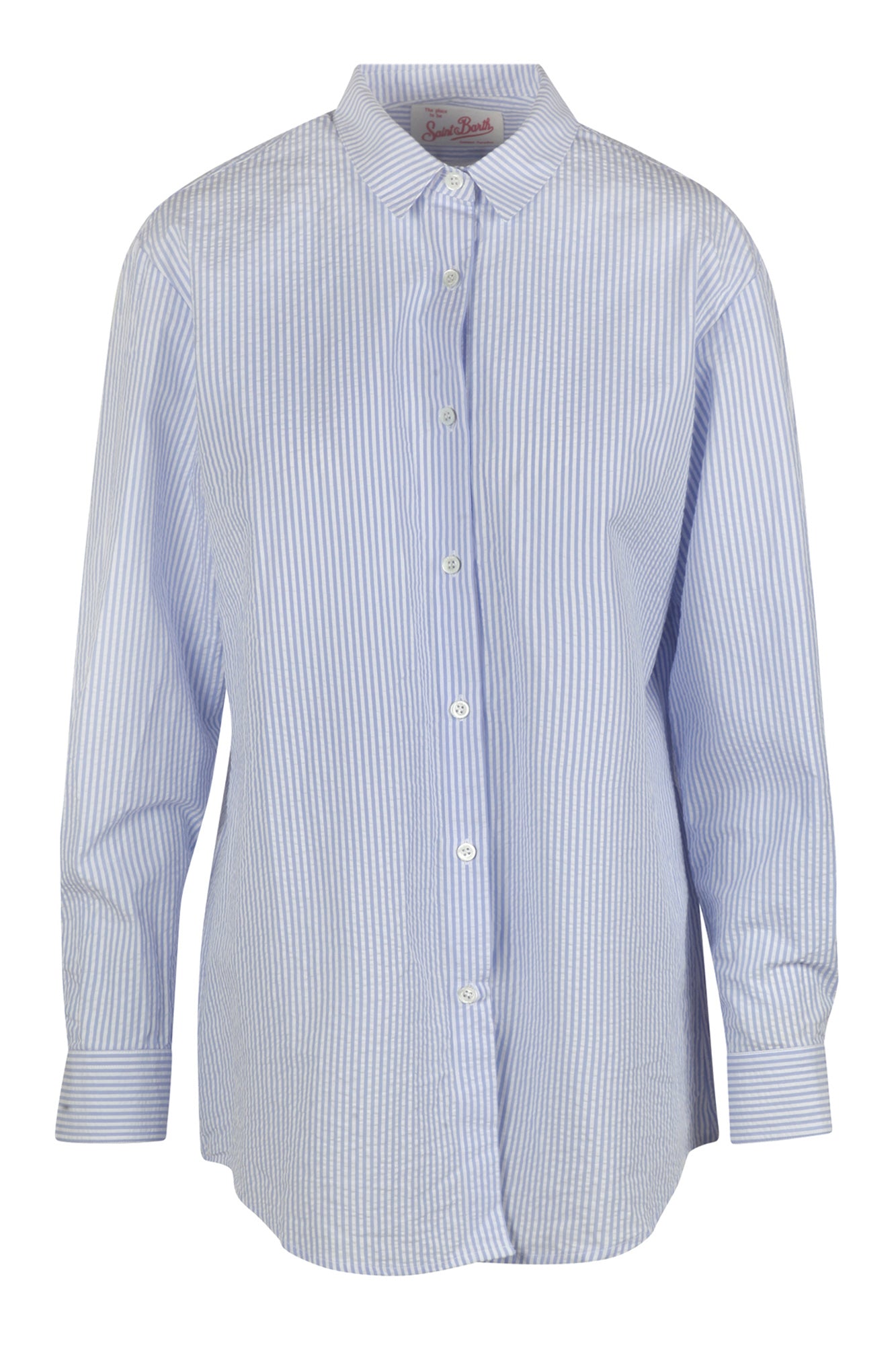 MC2 Saint Barth - Camicia - 431341 - Bianco/Azzurro