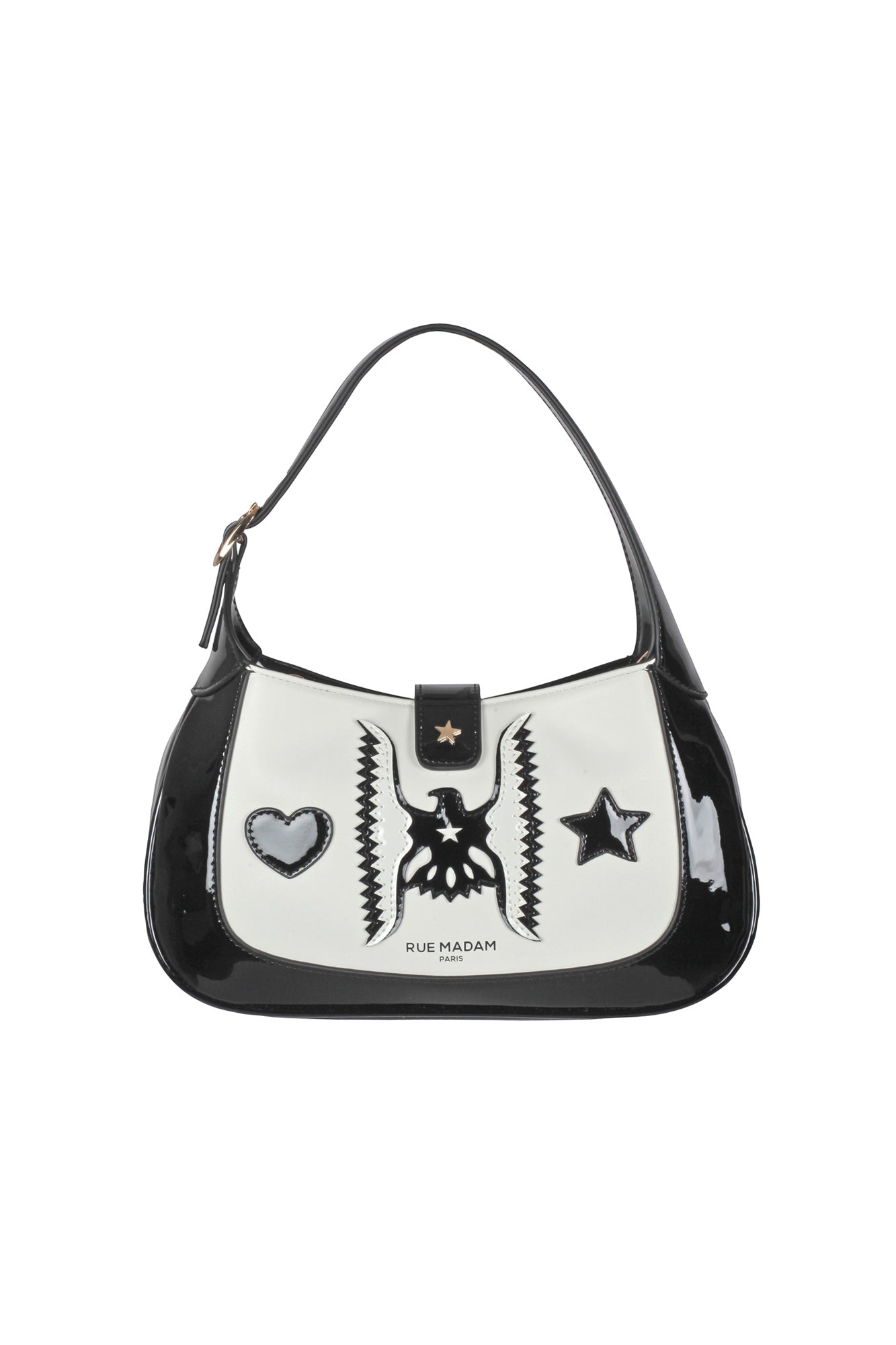 Rue Madam - Borsa piccola - 430982 - Bianco/Nero