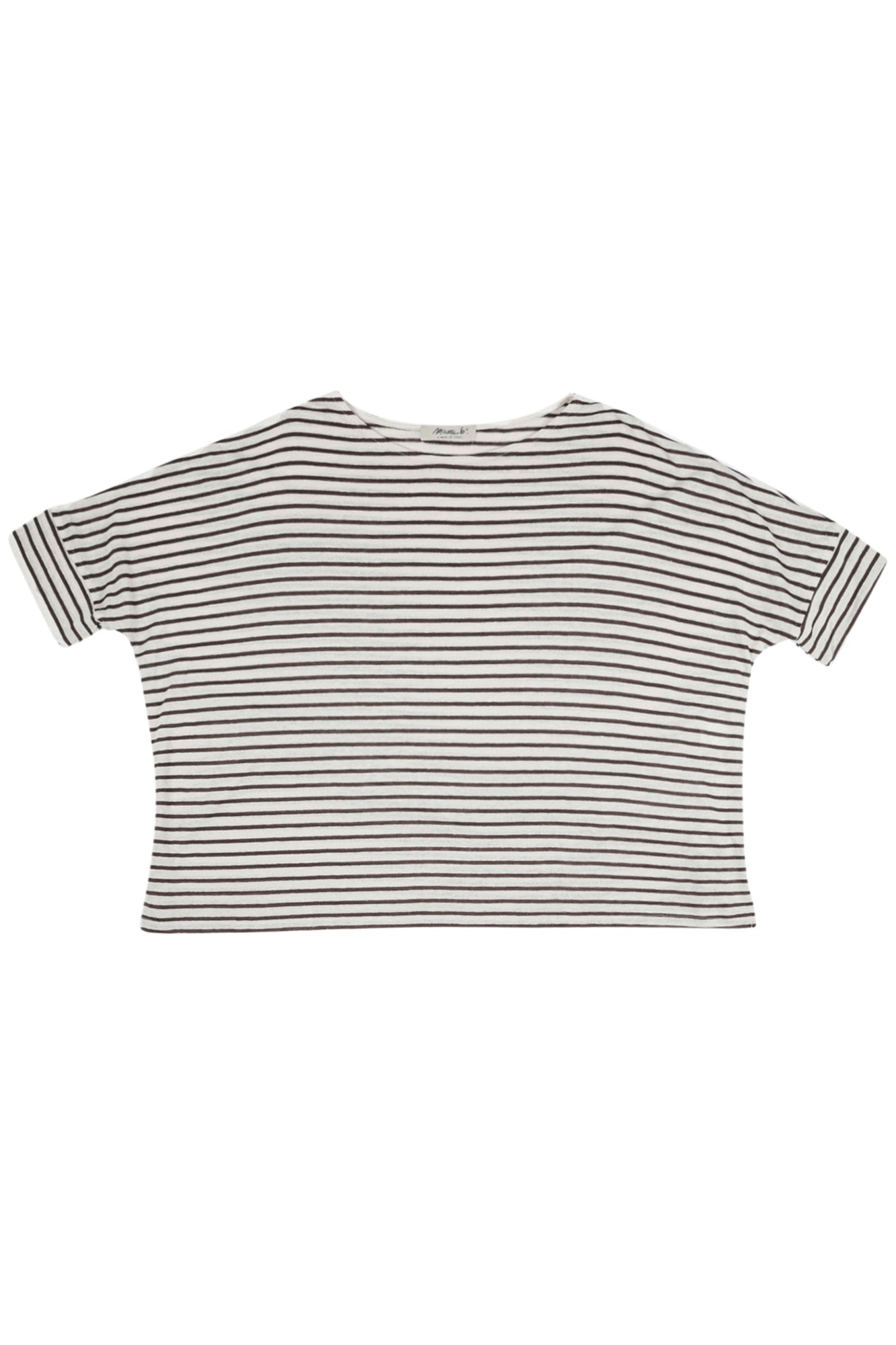 Mama B - Maglia/T-shirt - 431140 - Panna/Marrone