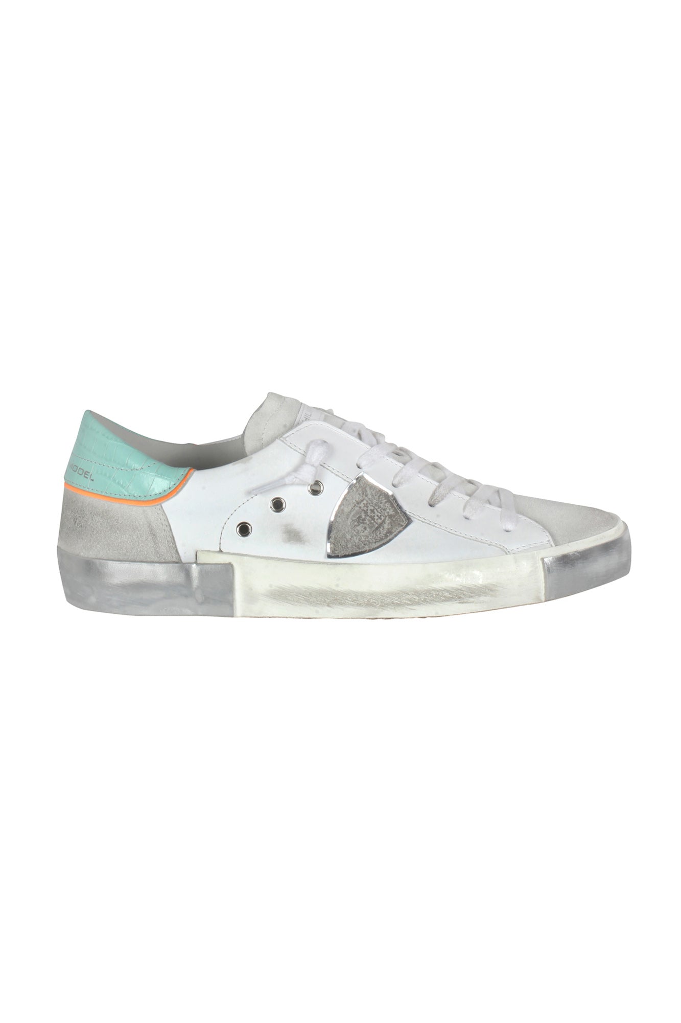 Philippe Model - Sneakers - 430297 - Bianco/Verde acqua